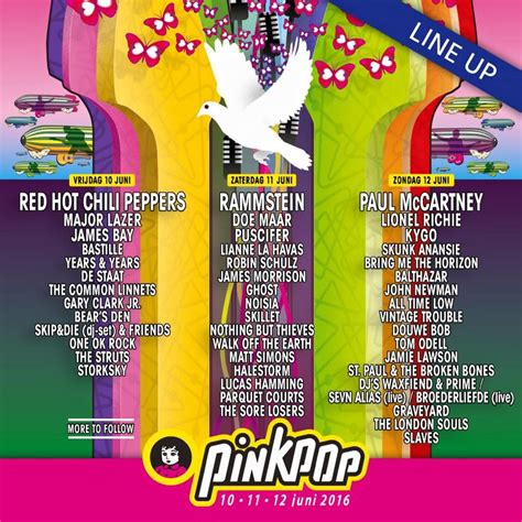 pinkpop 2023 line up zaterdag